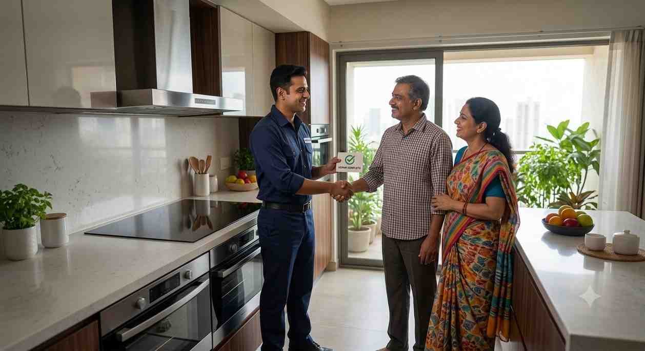 Trusted Kaff appliance repair service Bangalore — cooktop microwave and chimney repair