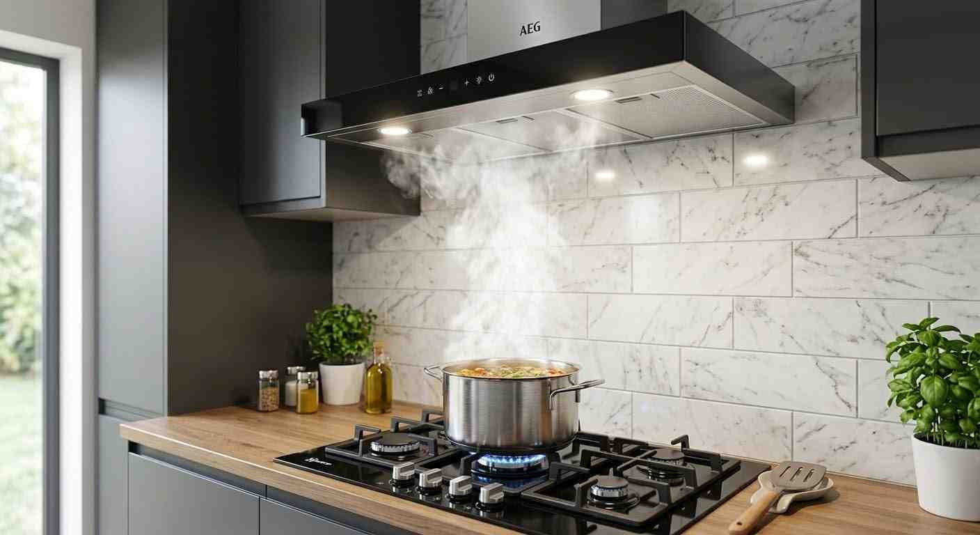 Kaff chimney glass panel and LED light repair in Mumbai
