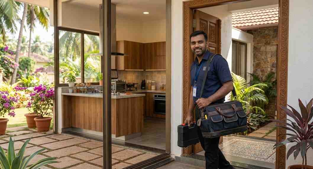 doorstep Kaff Service Centre Goa van
