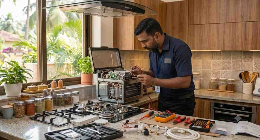 kaff kitchen appliance service goa