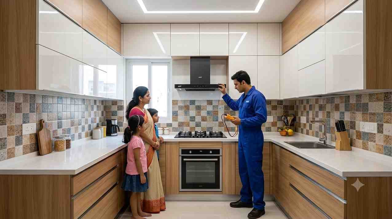 Kaff service centre Hyderabad — doorstep kitchen appliance repair team