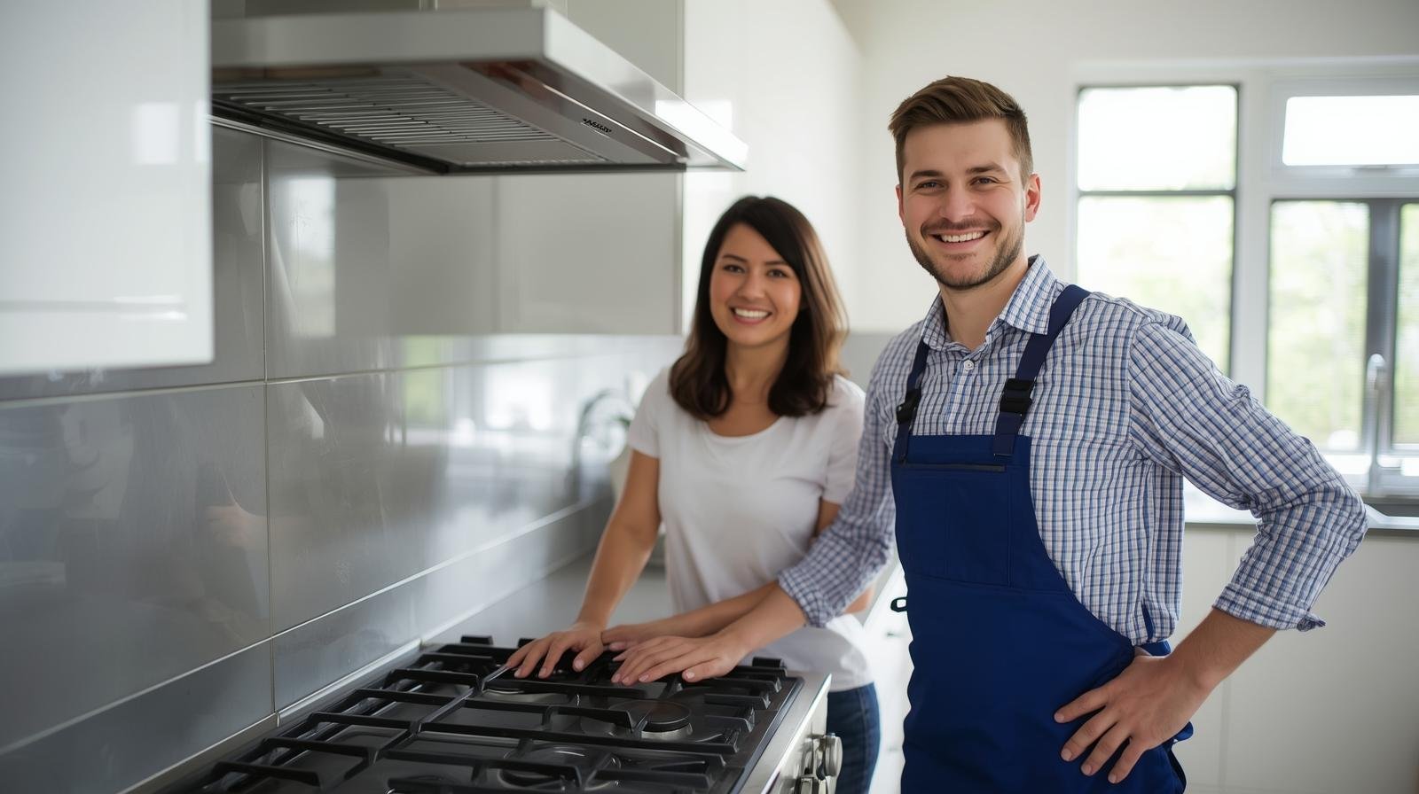 TECHNICIAN REPAIRING HOB