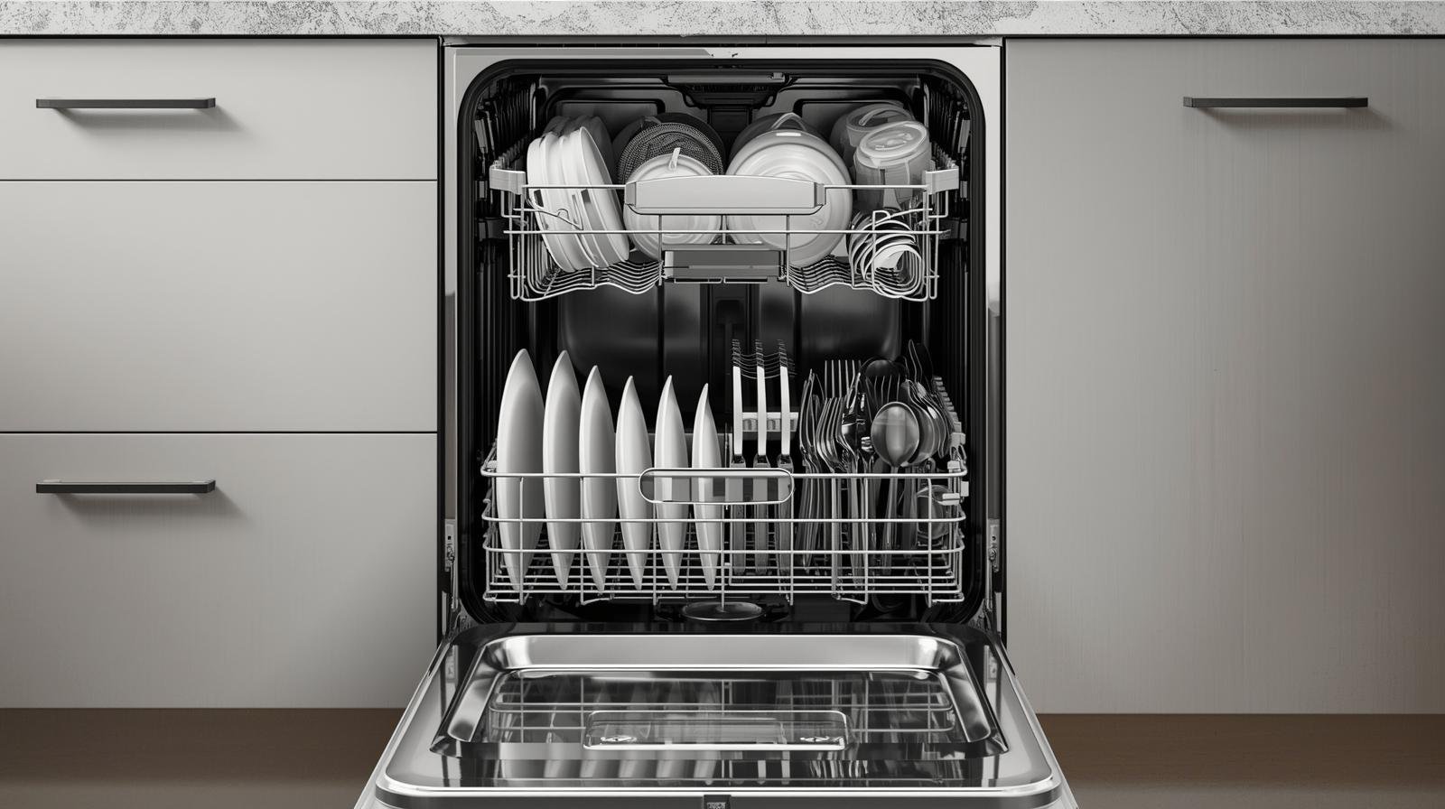 Modern dishwasher for efficient cleaning