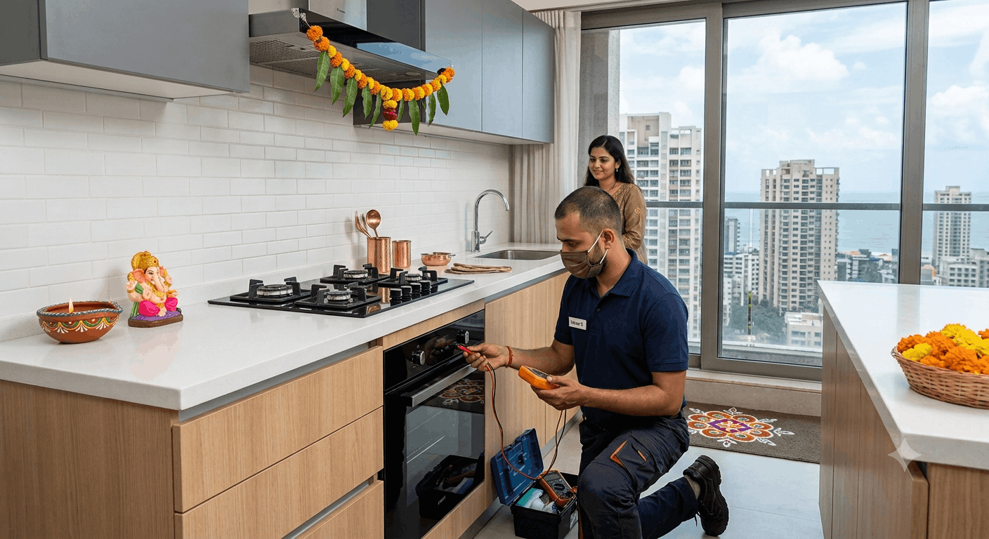 KAFF cooking range festive servicing Mumbai